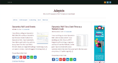 Desktop Screenshot of adeptris.com